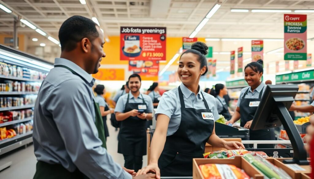 trabalhar em portugal, emprego em logistica, vagas de emprego, supermercados